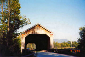 Sanderson Bridge. Photo by Liz Keating, September 14, 2005